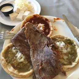Fonda Doña Julia signature dishes Huevos RancherosTamales MexicanosCarne Asada